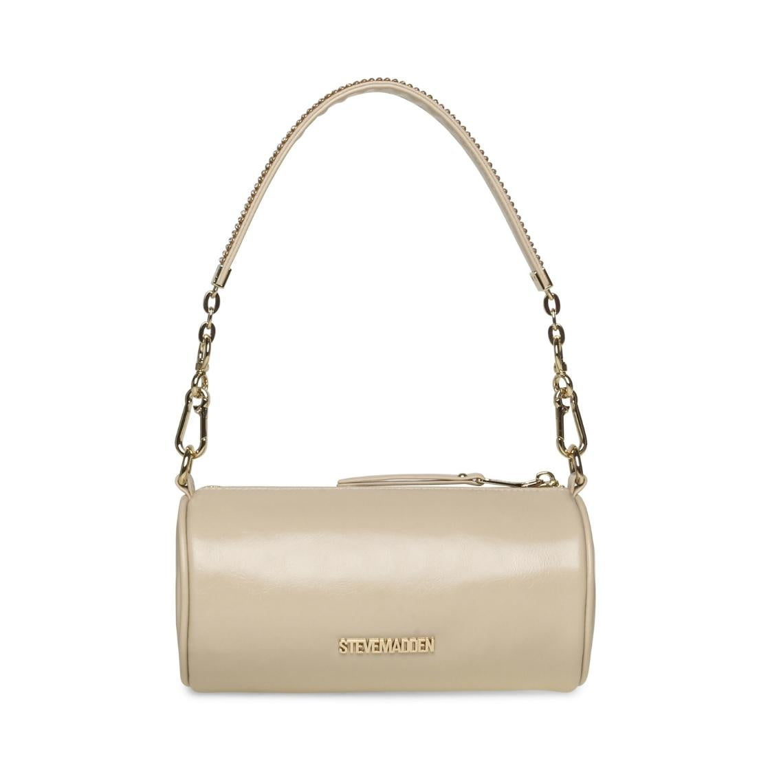Bdoja Cream Shoulder Bag Blanca Para Mujer con Glitter
