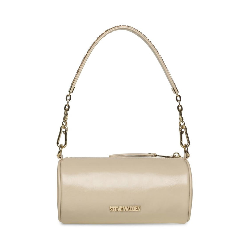Bdoja Cream Shoulder Bag Blanca Para Mujer con Glitter