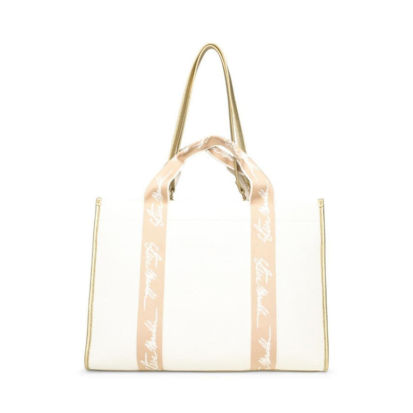 Bdomino White Bolsa Tote Blanca Para Mujer