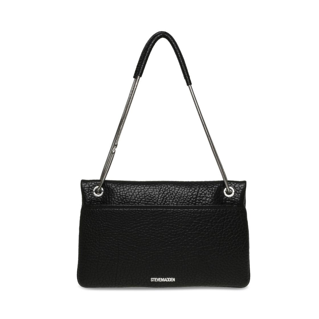 Bdona Black Silver Bolsa Negra para Mujer