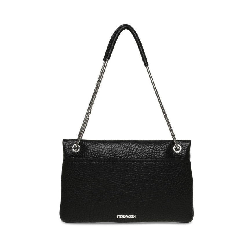 Bdona Black Silver Bolsa Negra para Mujer