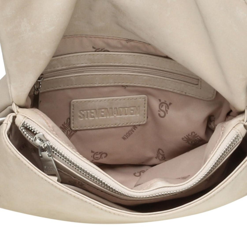 Bdorcy-V Bone Bolsa Blanca Para Mujer con Correa y Cierre