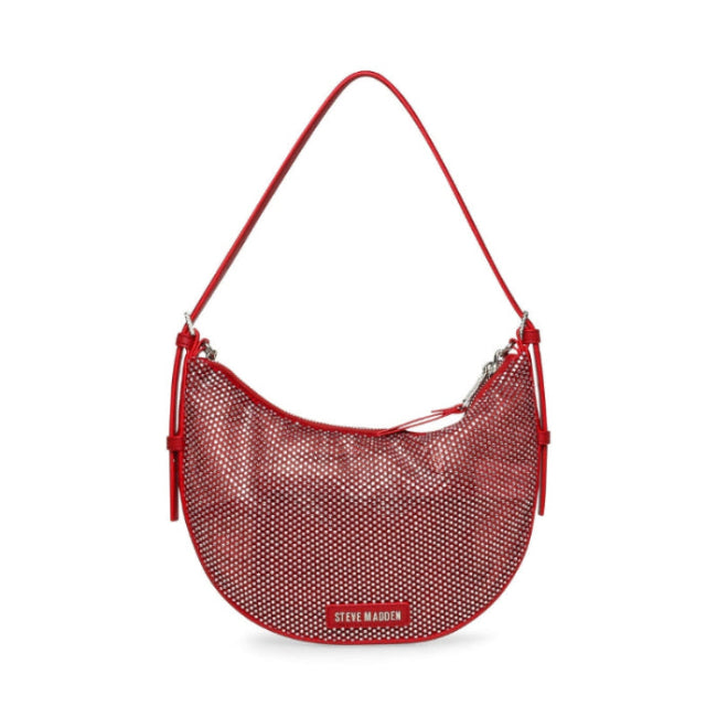 Bdream R Red Multi Bolsa Roja con Brillos para Mujer