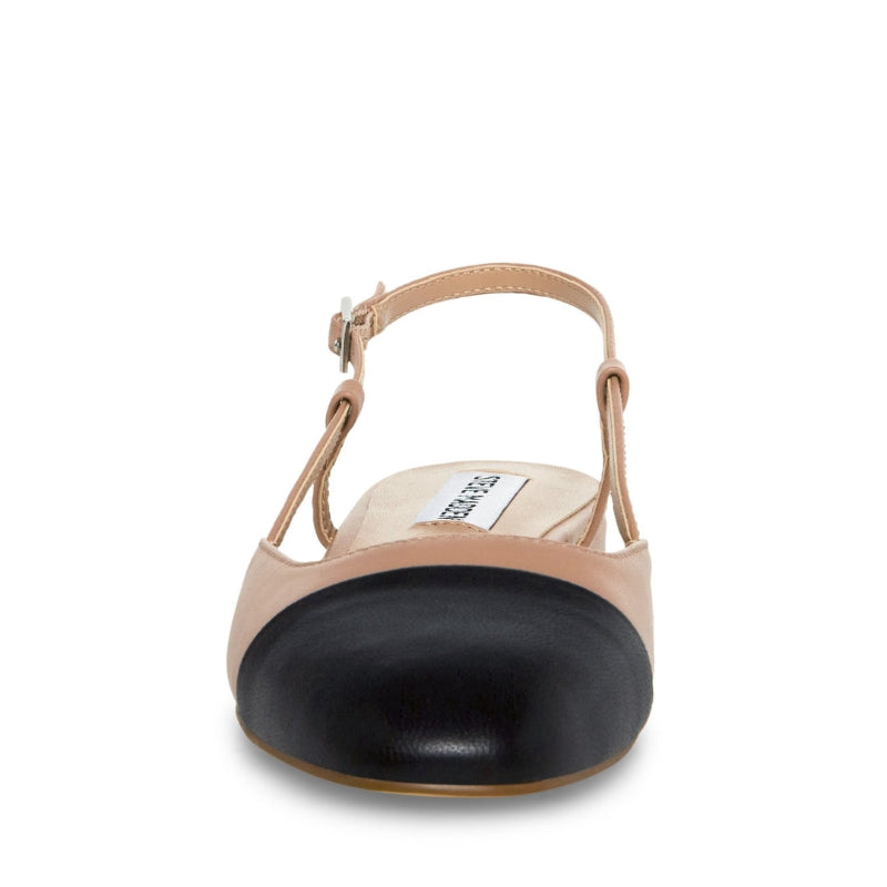 Belinda Tan Leather Flats para Mujer