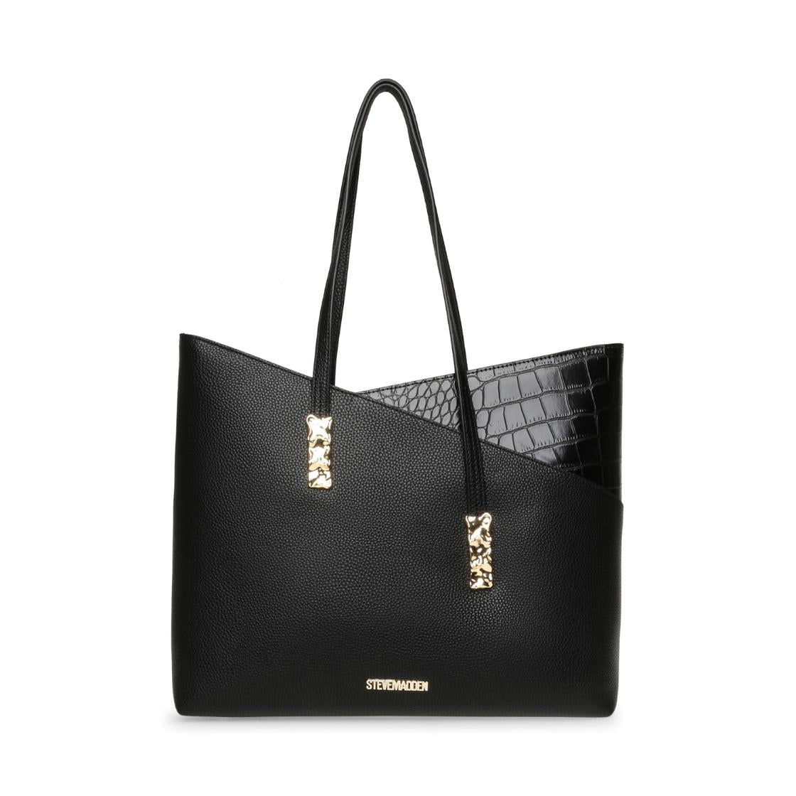 Beliot-C Black Gold Bolso Tote Negro Para Mujer