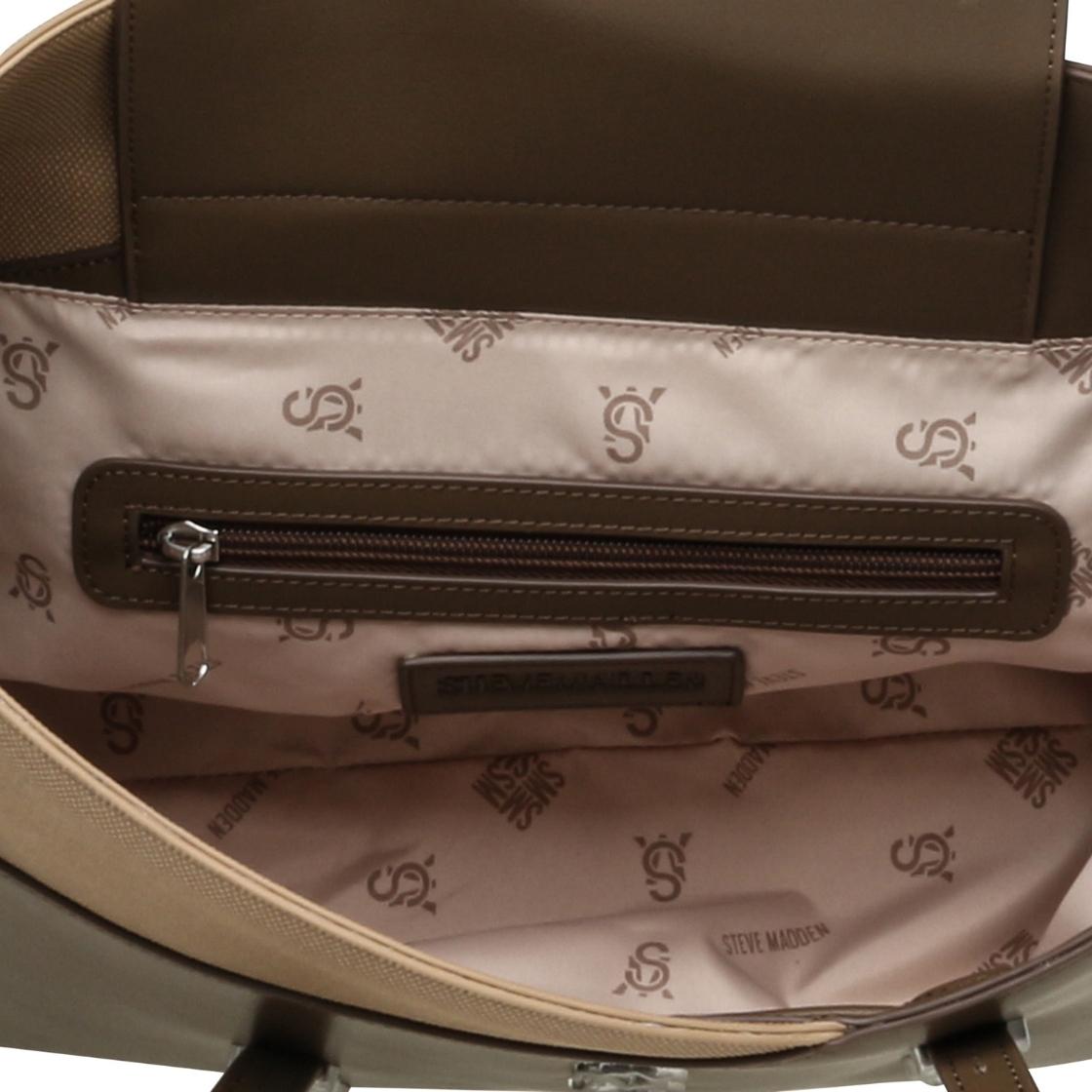 Beliott Olive Bolso Tote Café Para Mujer con Imán