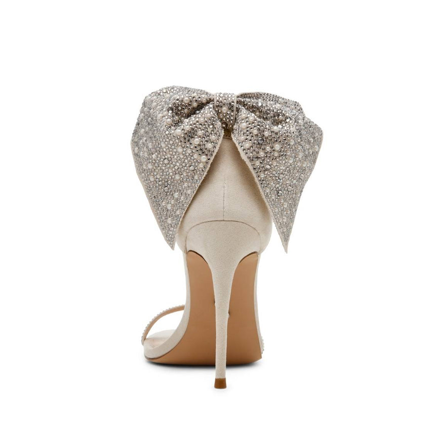 Bellarosa P Pearl Multi Sandalias de Tacon con Brillos Beige para Mujer