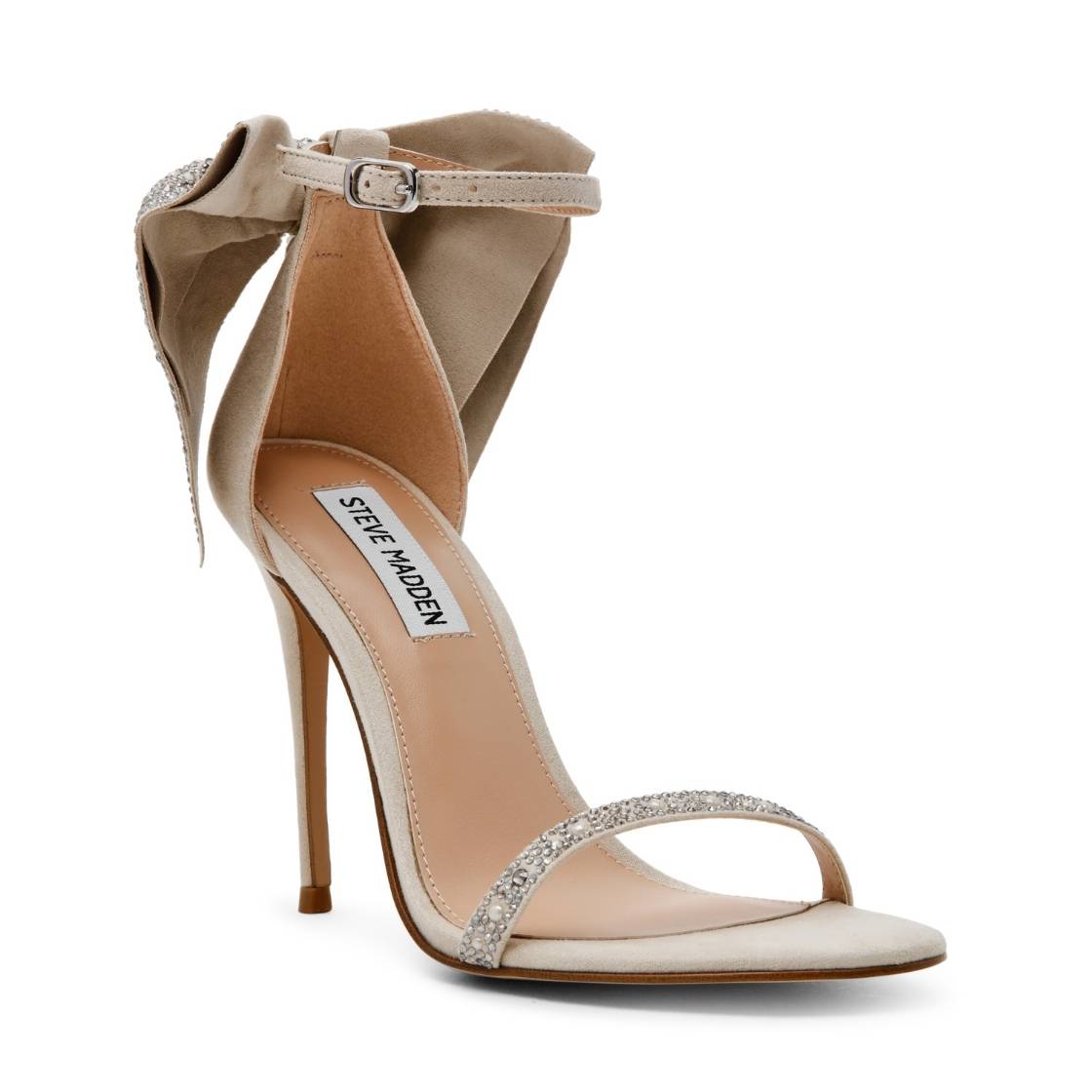 Bellarosa P Pearl Multi Sandalias de Tacon con Brillos Beige