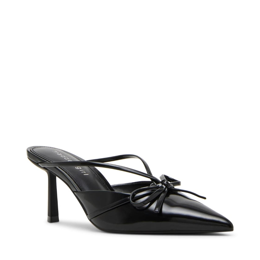 Bellsss Black Box Tacones de Charol Negros