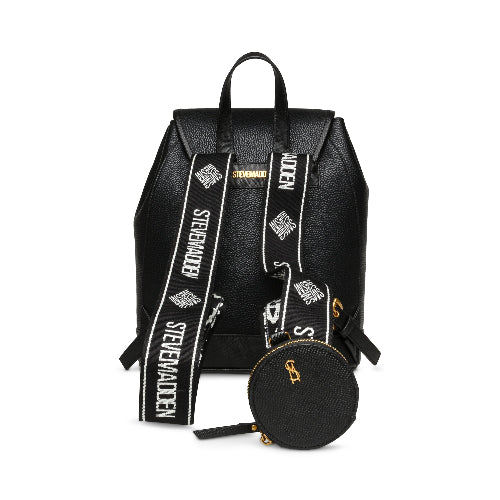 Bembri Black Gold Mochila Negra para Mujer