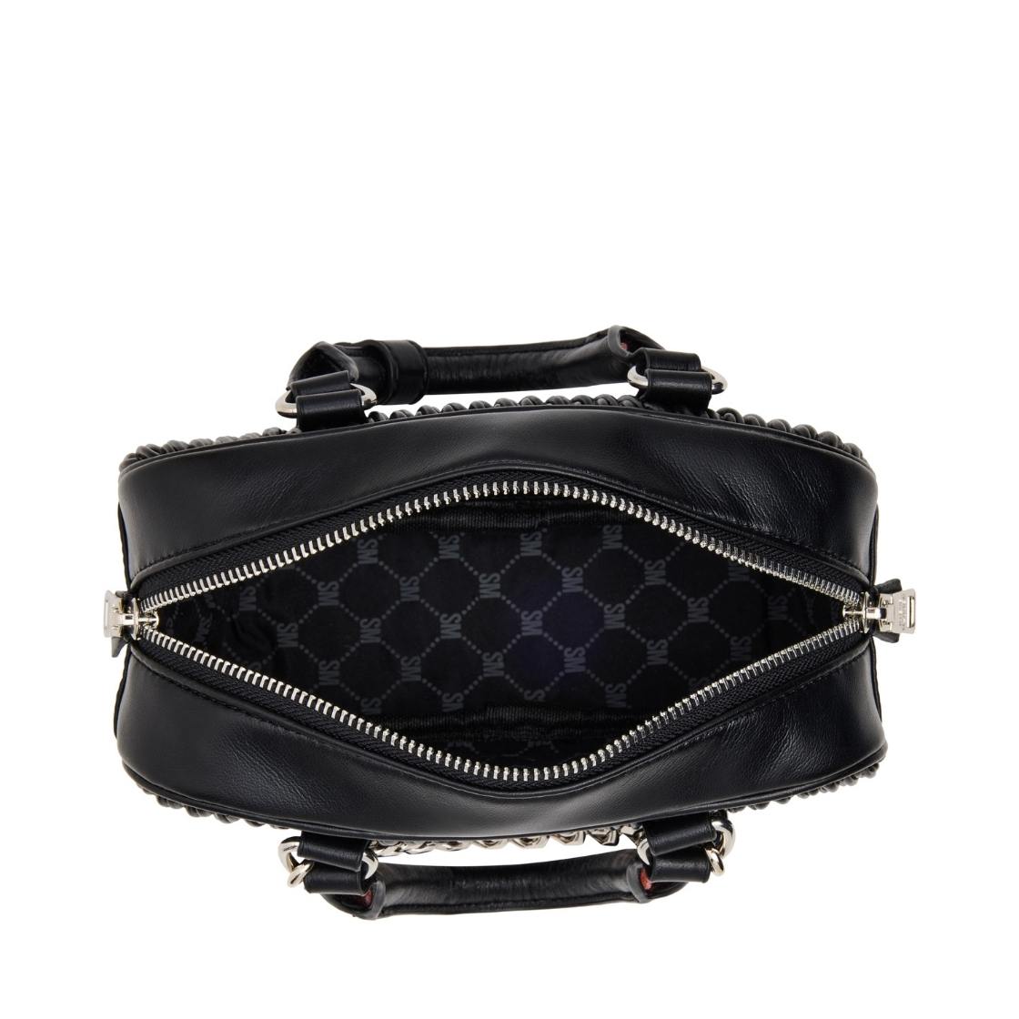 Bemiliee Black Bolso Top Handle Negro Para Mujer
