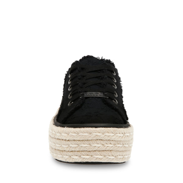 Bennie Black Fabric Tenis para Mujer