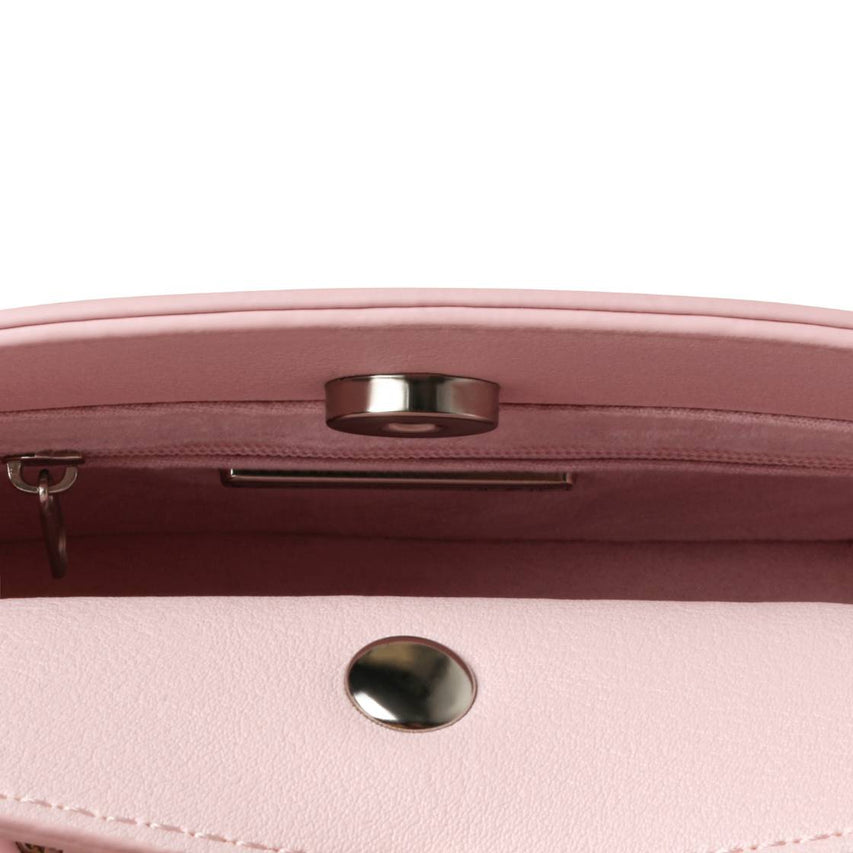 Bevelyn Mini Ballet Pink Bolso Satchel Mini Rosa Para Mujer con Imán