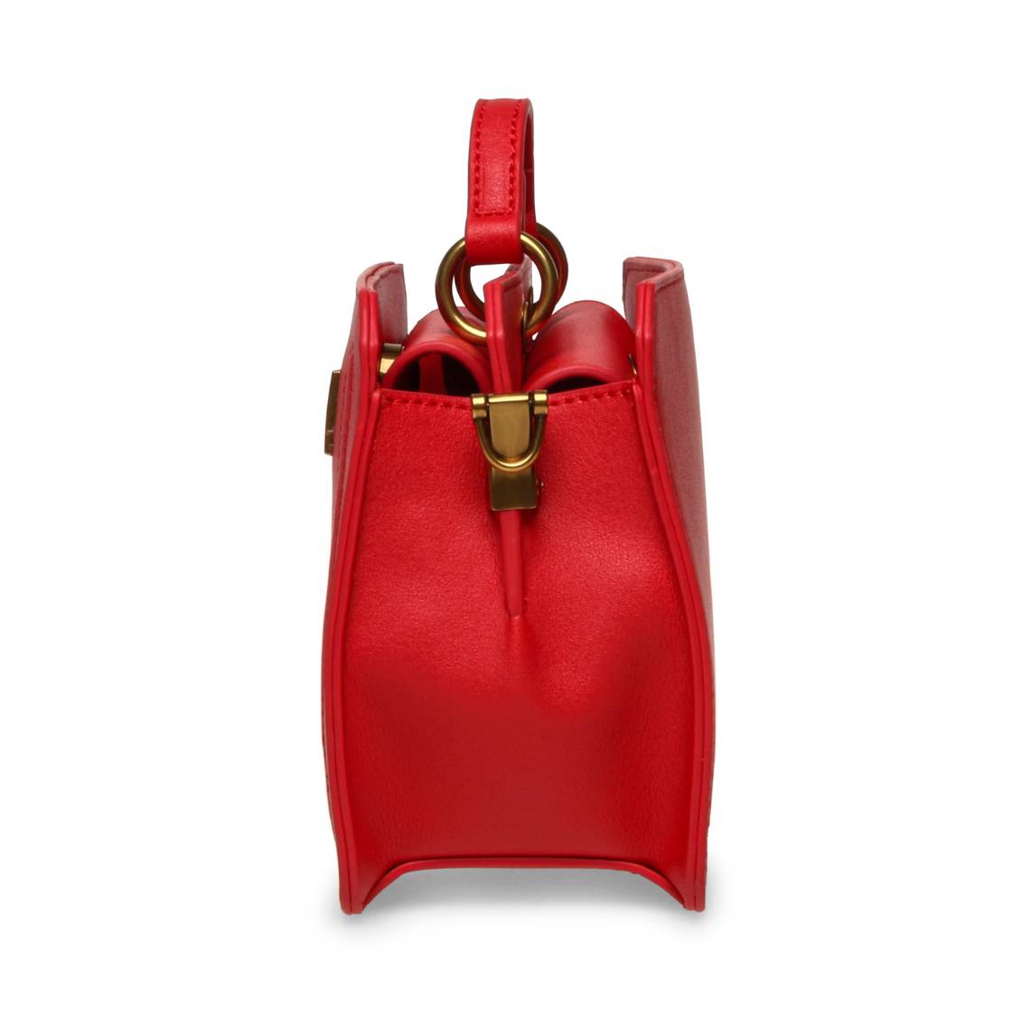 Bevelyn Mini Russian Red Bolso Satchel Mini Para Mujer