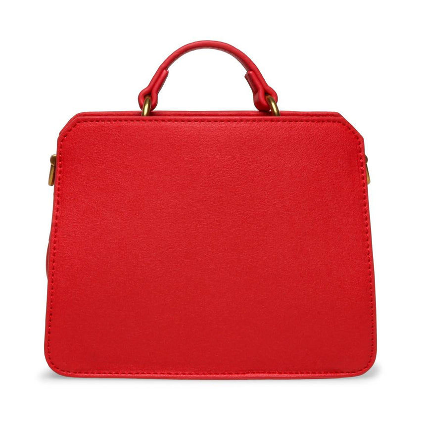 Bevelyn Mini Russian Red Bolso Satchel Mini Rojo Para Mujer