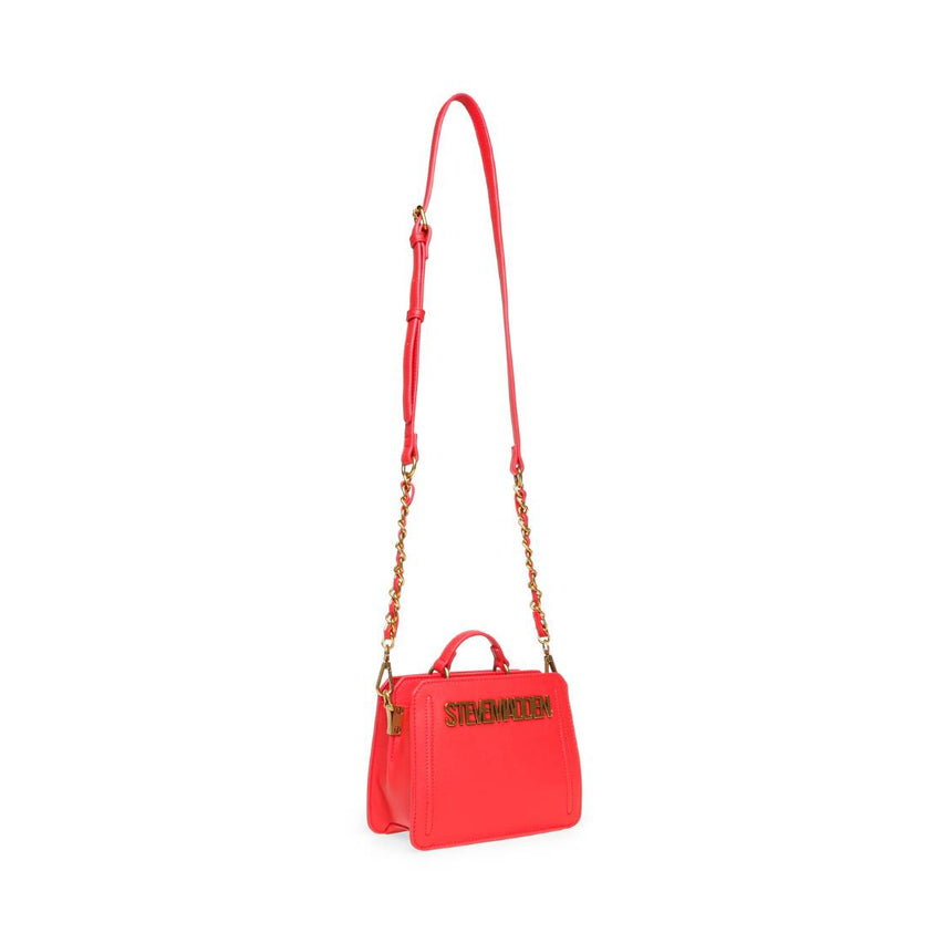 Bevelyn Mini Russian Red Bolso Satchel Mini Rojo