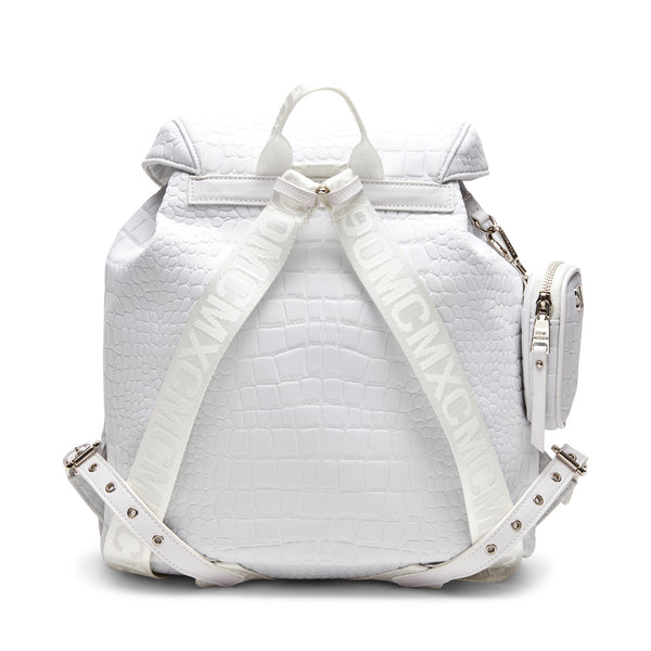 Bevita White Silver Mochila Blanca con Plata para Mujer