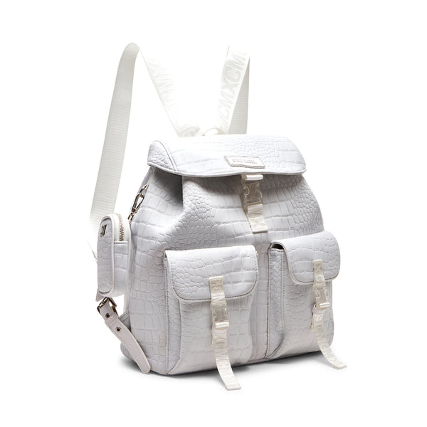 Bevita White Silver Mochila Blanca con Plata