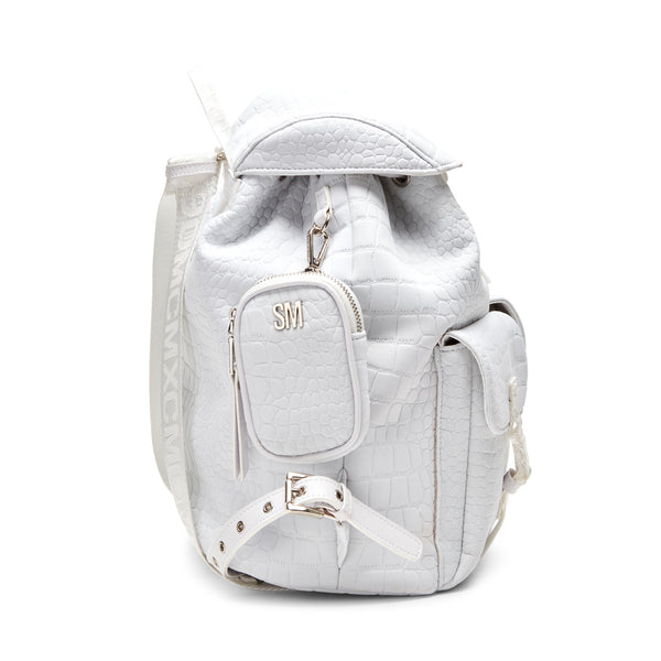 Bevita White Silver Mochila para Mujer