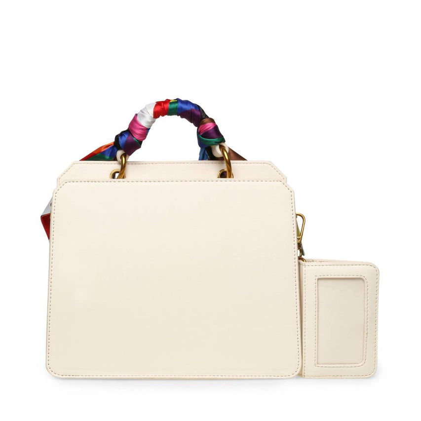 Bevlynn Pride Cotton Bolso Satchel Blanco Para Mujer con Imán