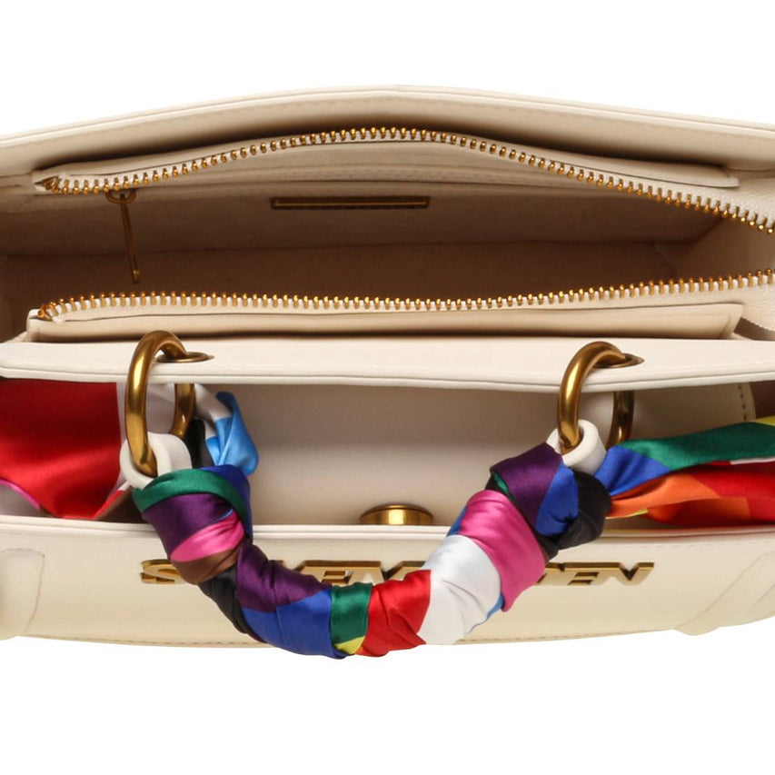 Bevlynn Pride Cotton Bolso Satchel Blanco Para Mujer