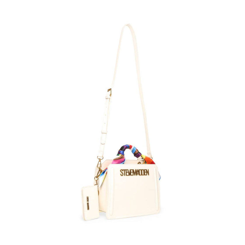Bevlynn Pride Cotton Bolso Satchel Blanco