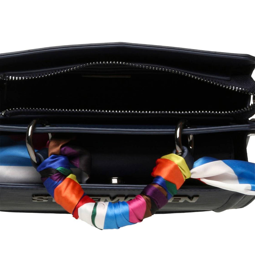 Bevlynn Pride Navy Bolso Satchel Azul Para Mujer