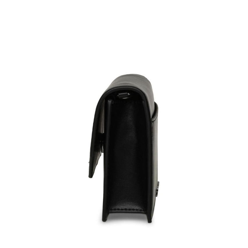 Bfierce Black/Gunmet Bolso Tipo Clutch Negro Para Mujer