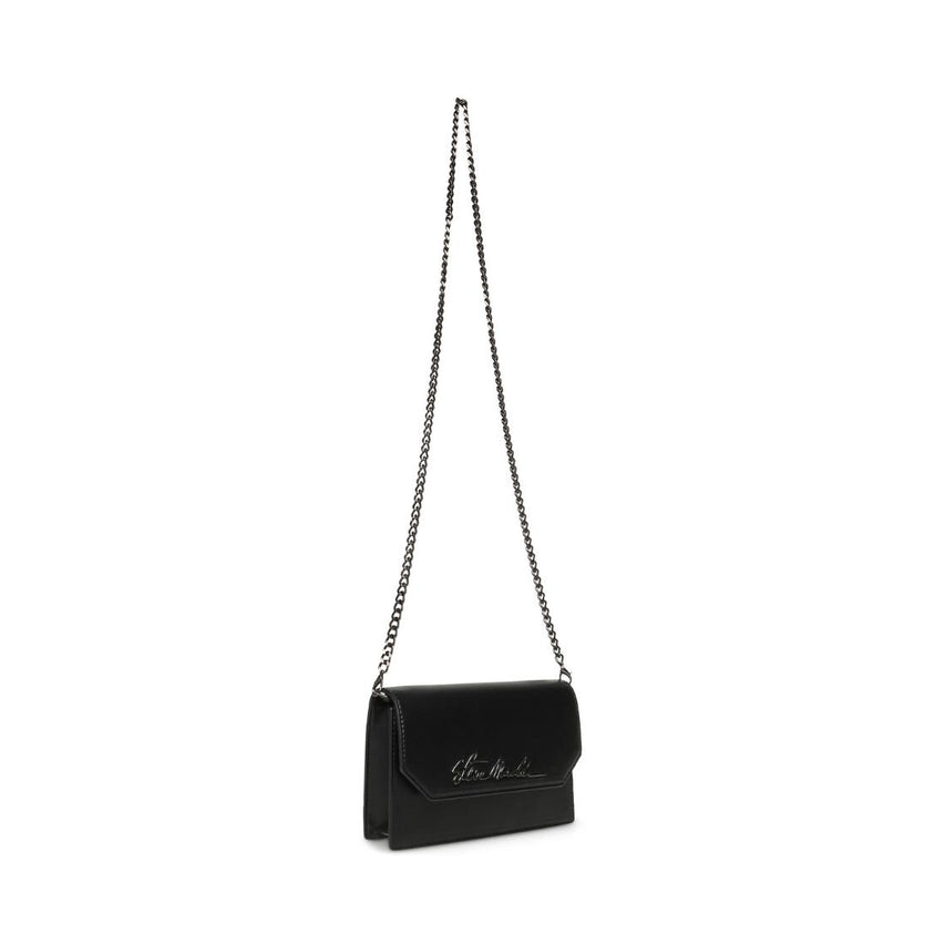 Bfierce Black/Gunmet Bolso Tipo Clutch Negro
