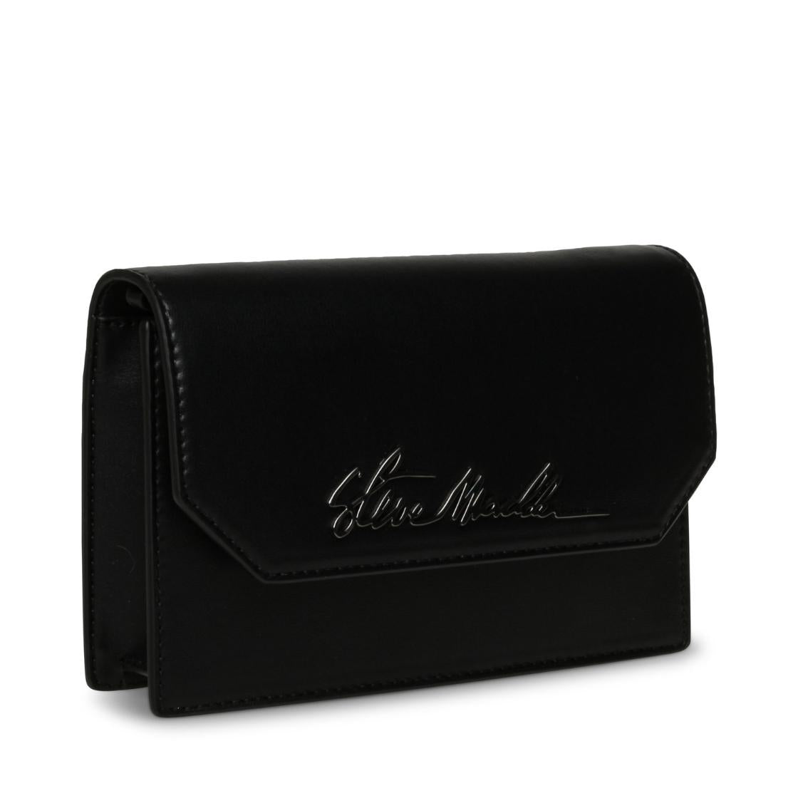 Bfierce Black/Gunmet Bolso Tipo Clutch Para Mujer