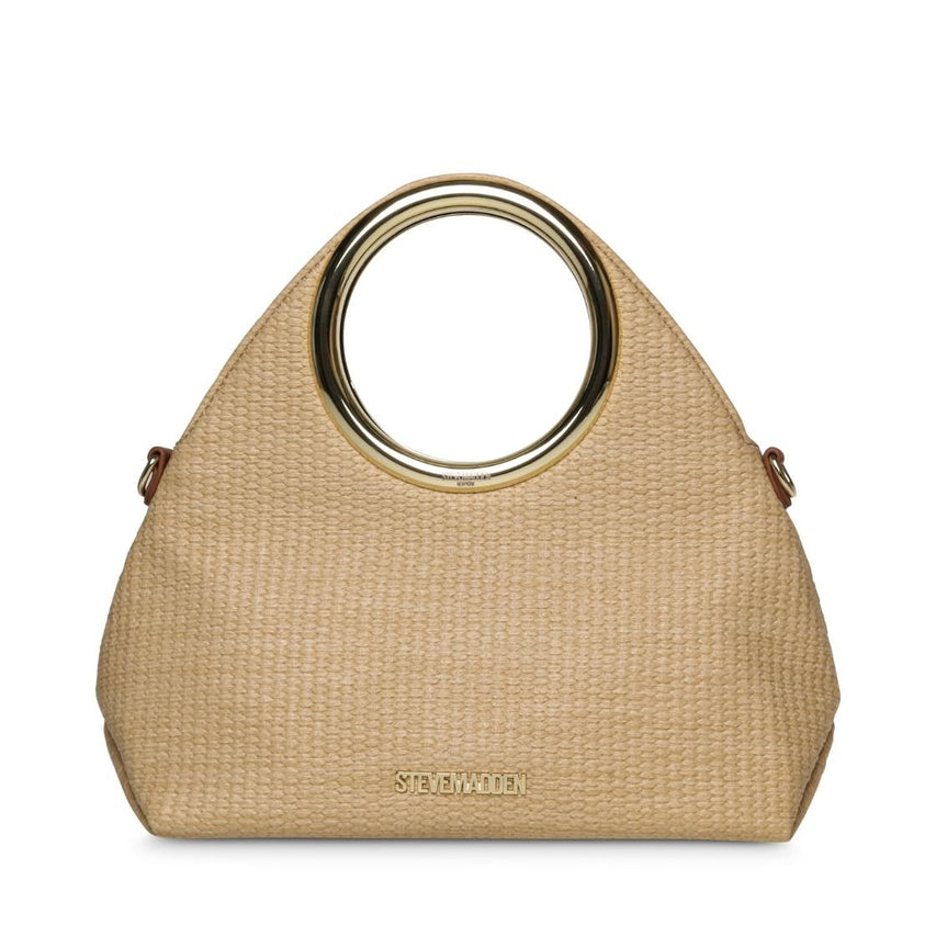 Bfiora-S Natural Bolsa de Mano Beige Para Mujer