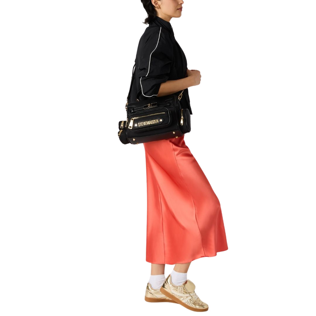 Bgould Black Gold Bolsa Crossbody Negra