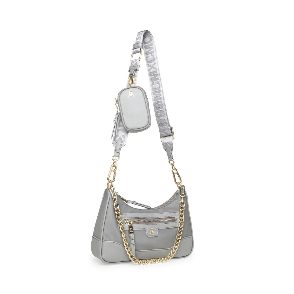 Bgreed Grey Bolsa Crossbody Gris