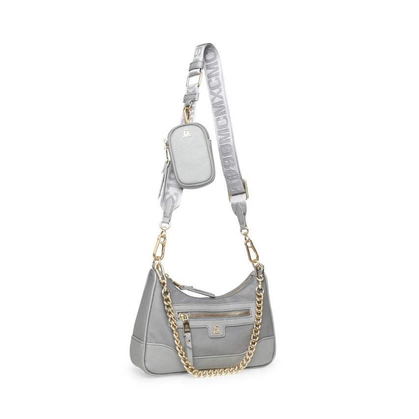 Bgreed Grey Bolsa Crossbody Gris