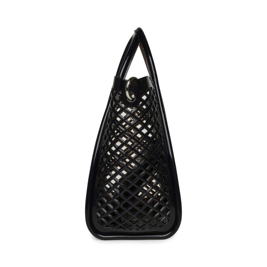 Bgrovee Black Bolsa Tote Negra Para Mujer Jelly