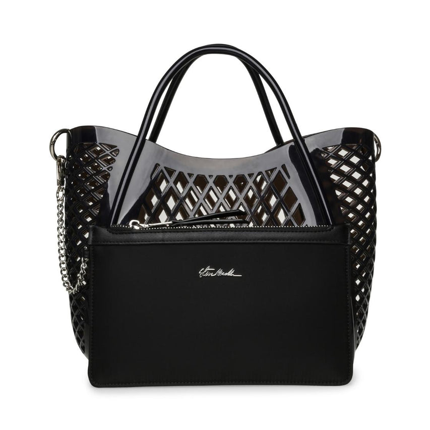 Bgrovee Black Bolsa Tote Negra Para Mujer