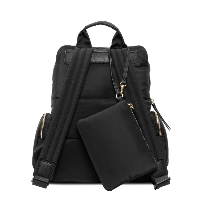 Bhayve Black Mochila Negra para Mujer