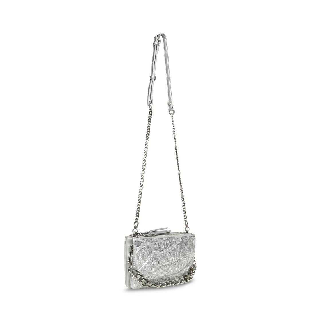 Bhydra-S Silver Bolsa Crossbody Plateada
