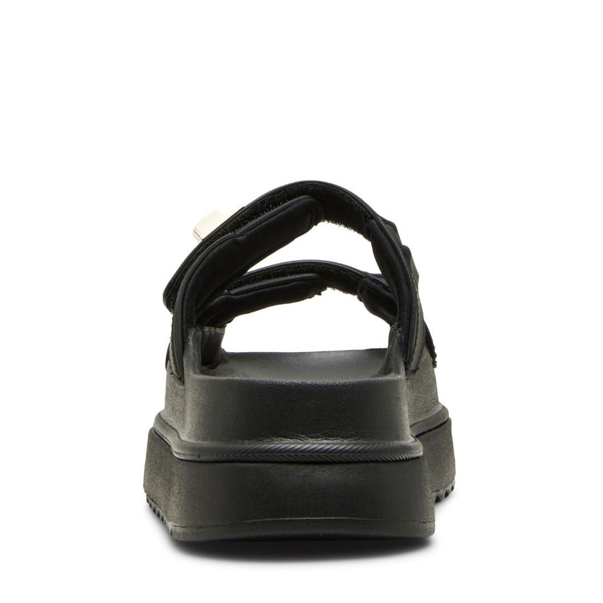 Bigschmona J Black Sandalias Negras para Mujer