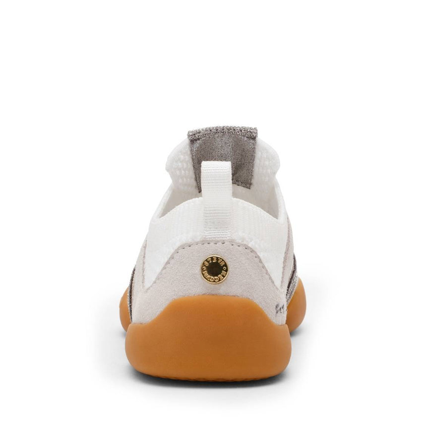 biscotti-r white silver tenis blancos para mujer