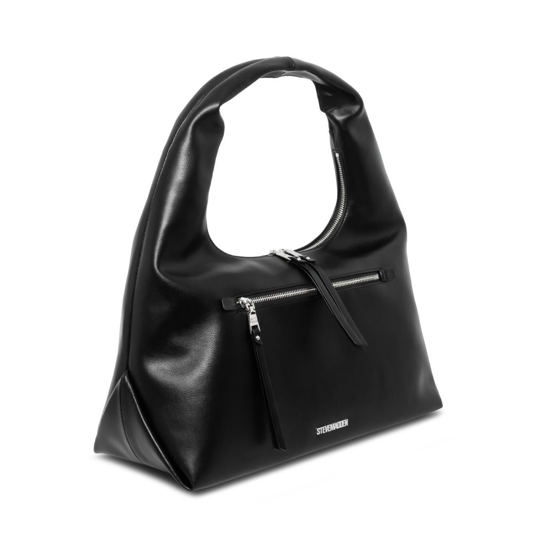Biva Black Silver Bolsa Negra con Plata