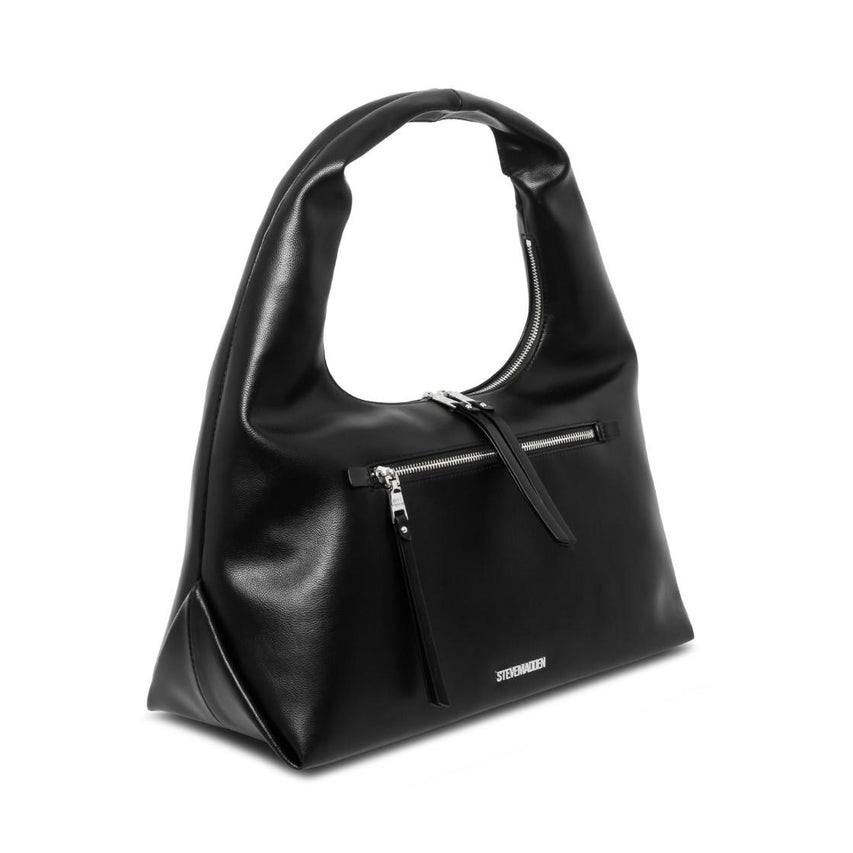 Biva Black Silver Bolsa Negra con Plata