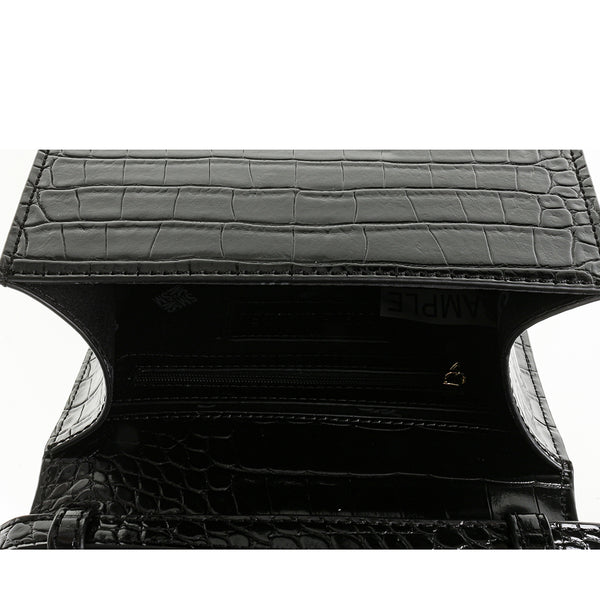 Bjanae Black Bolsa Top Handle  Negra