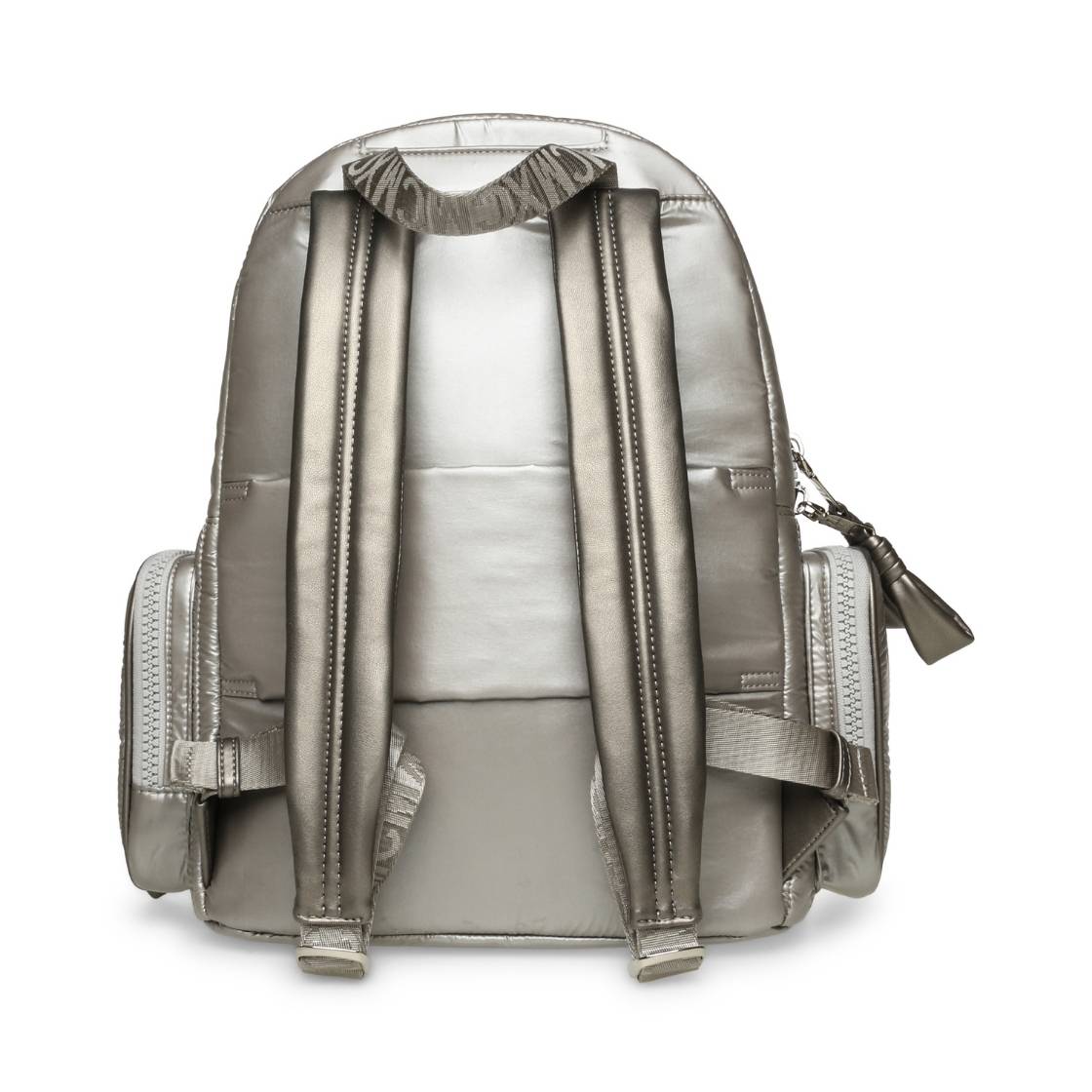 Bjasey Silver Mochila Plateada para Mujer