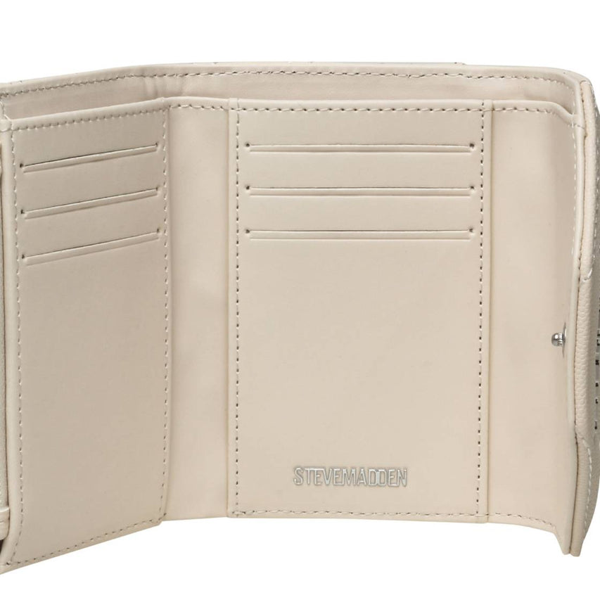 Bjeni Bone Silver Cartera Blanca con Plata