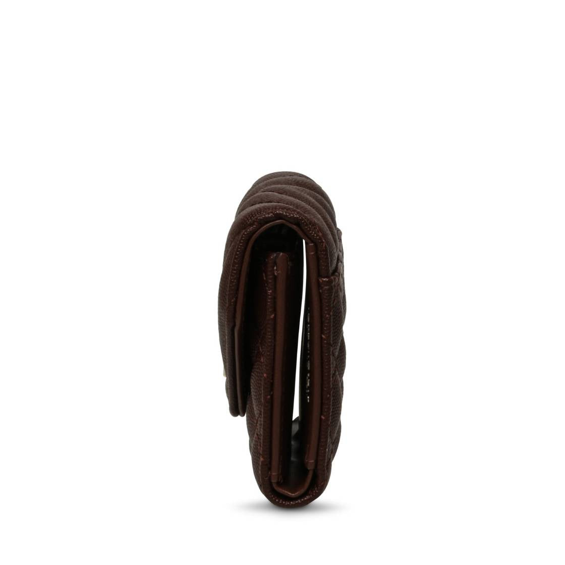 Bjeni Brown Gold Cartera para Mujer
