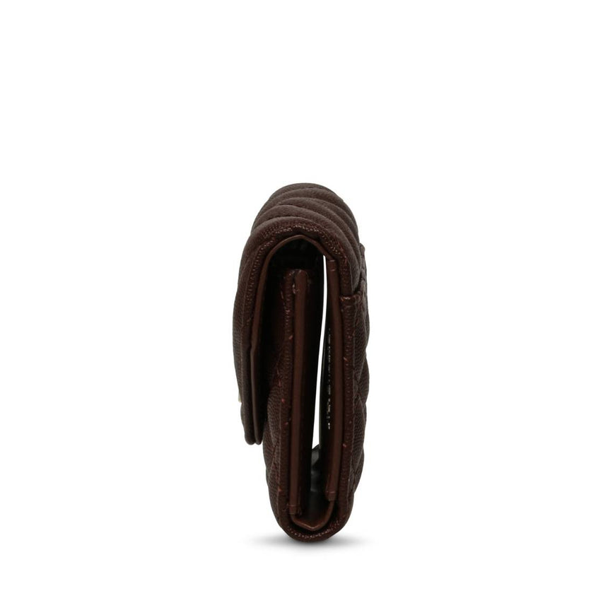 Bjeni Brown Gold Cartera para Mujer