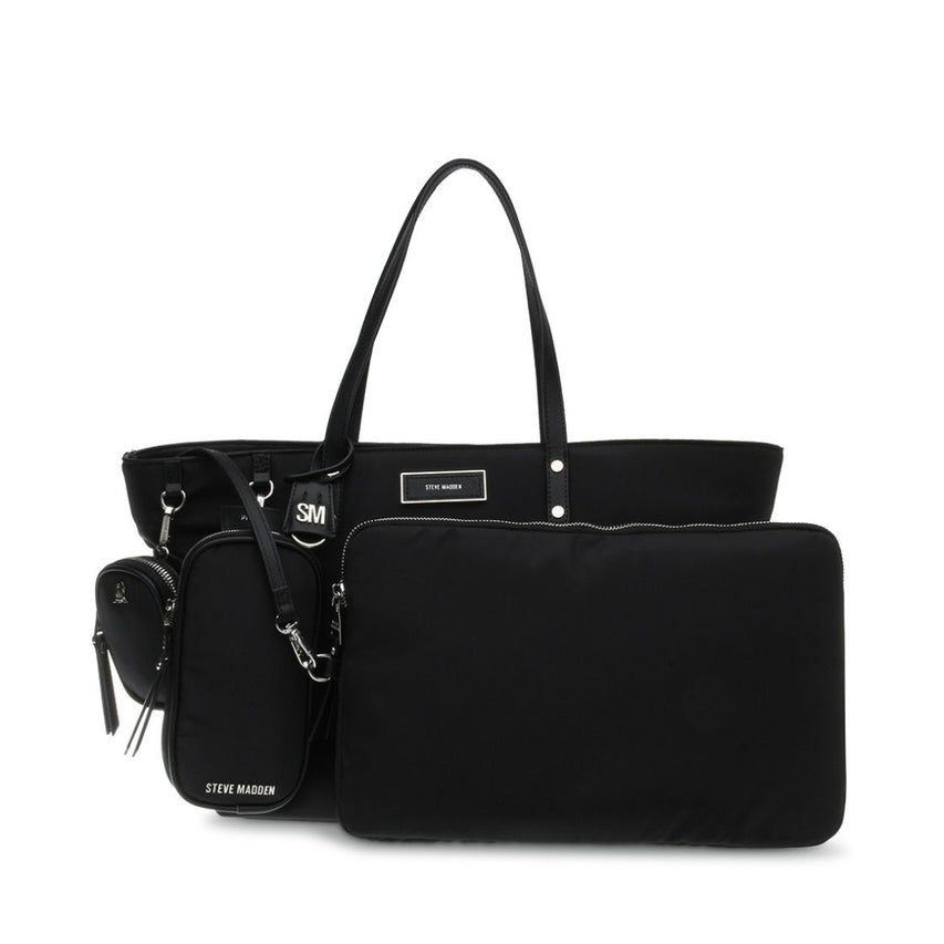 Bjude Black Bolsa Tote para Mujer