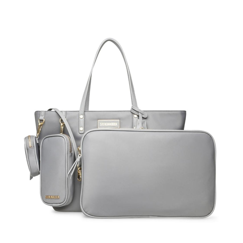 Bjude Grey Bolso Tote Gris