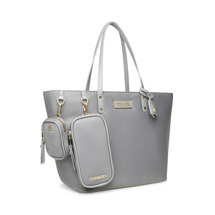 Bjude Grey Bolso Tote Para Mujer